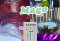 杭州时尚KTV炫彩发光旋转门体验